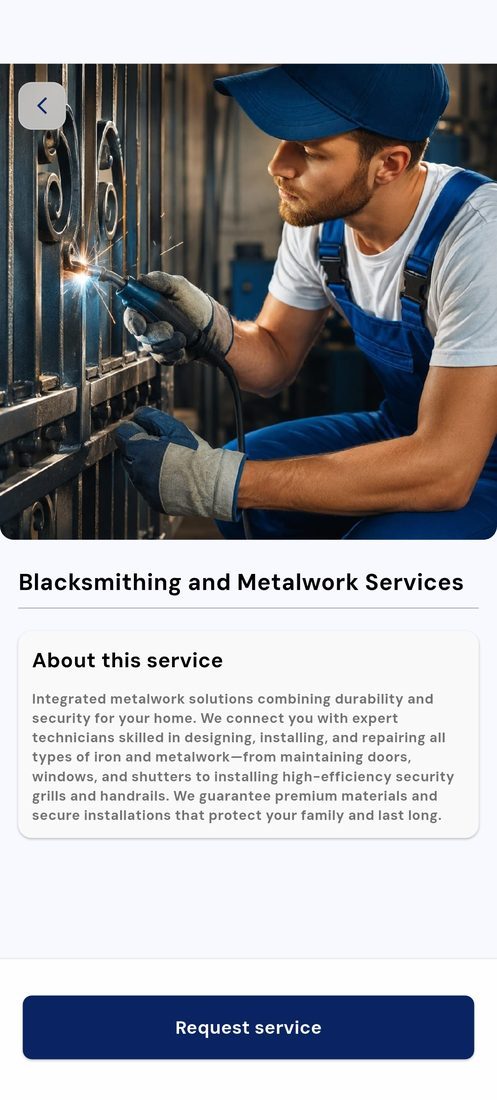 Abo Glumbo app service page